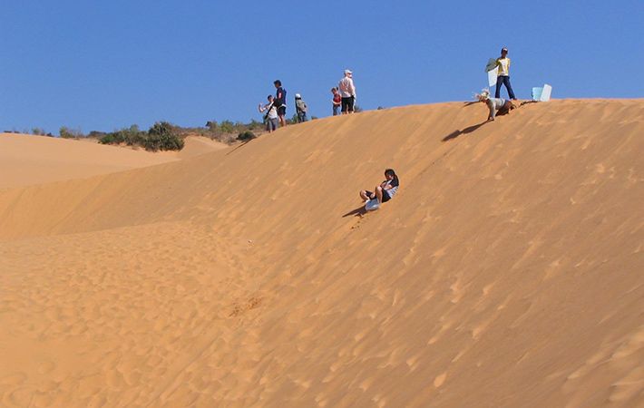 du lịch Mũi Né để chơi những trò chơi thú vị