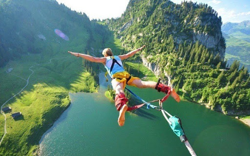 địa điểm nhảy bungee mạo hiểm