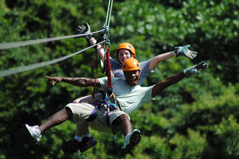 trượt zipline ở Việt Nam