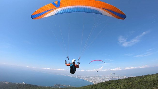 dù bay ở Đà Nẵng