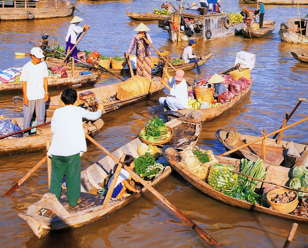 trải nghiệm thú vị tại Chợ Nổi Cái Răng